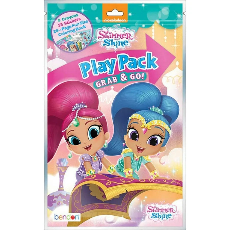 Shimmer and Shine Play Pack Grab'& Go Party Favors 1ct