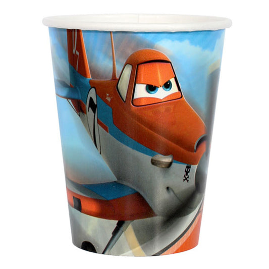 Cups - Planes - 9oz Paper - 8ct