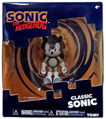 Action Figure Toy - Sonic Boom - Collector Series - Classic Sonic - Black and Wh