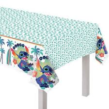 Stitch Birthday Decorations Table Cover