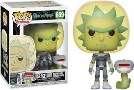 Space Suit Rick w Snake Funko POP - Rick and Morty - Animation