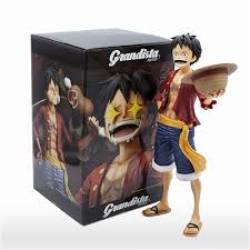 One Piece Monkey.D.Luffy Grandista nero Figure