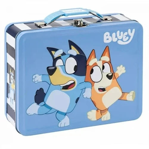 Bluey '& Bingo - Blue Metal Lunchbox