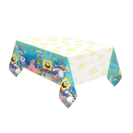 Sponge Bob Birthday Decorations Table Cover