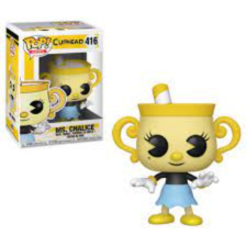 Funko Pop Games: Cuphead - Ms. Chalice Collectible Figure, Multicolor