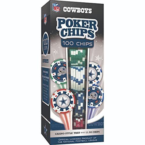 Dallas Cowboys Poker Chips 100 pc