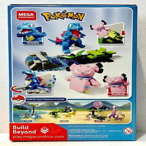 MEGA Construx Pokemon Totodile vs. Snubbull