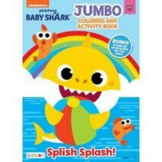 Baby Shark Jumbo 96-Page Coloring and Activity Book