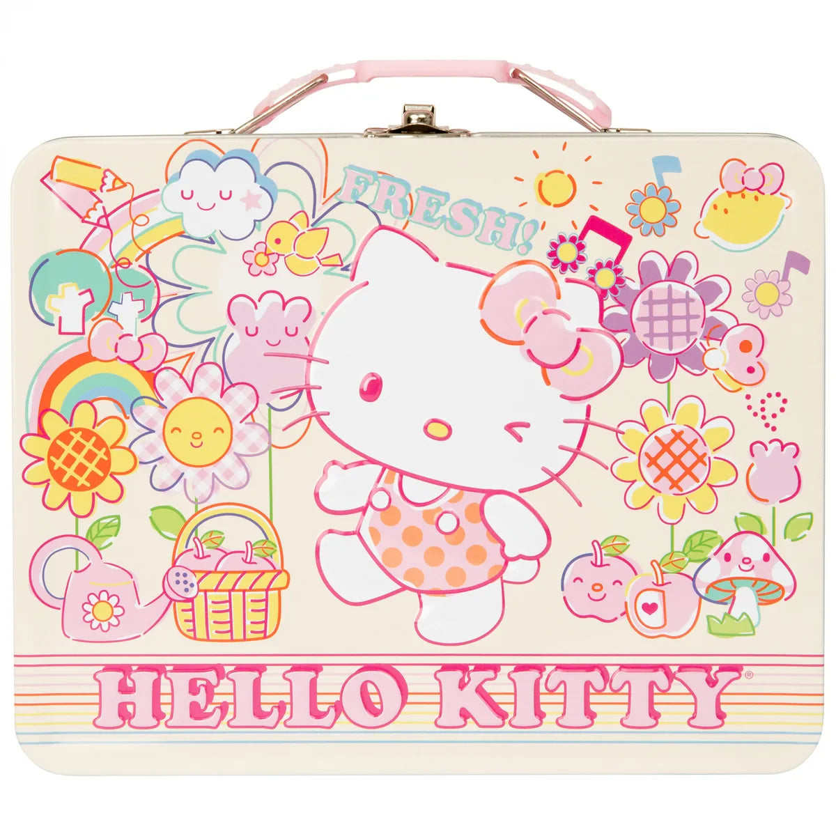 Hello Kitty Spring Metal Lunch Box