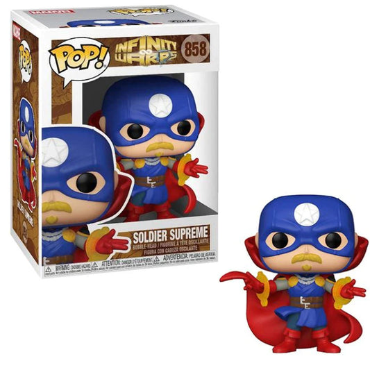 Soldier Supreme Funko POP - Infinity Warps - Marvel