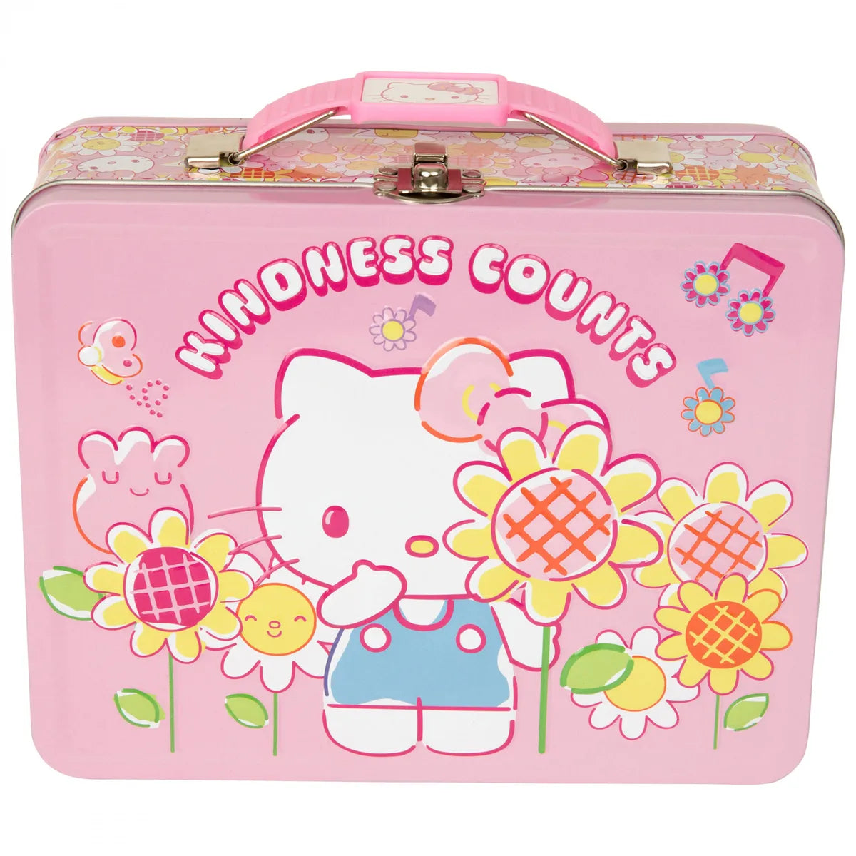 Hello Kitty METAL LUNCH BOX - Pink