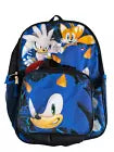 SEGA Sonic the Hedgehog 16" Backpack with Lunch Bag