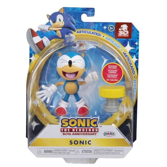 Sonic The Hedgehog Wave 5 Classic Sonic with Spring Figure