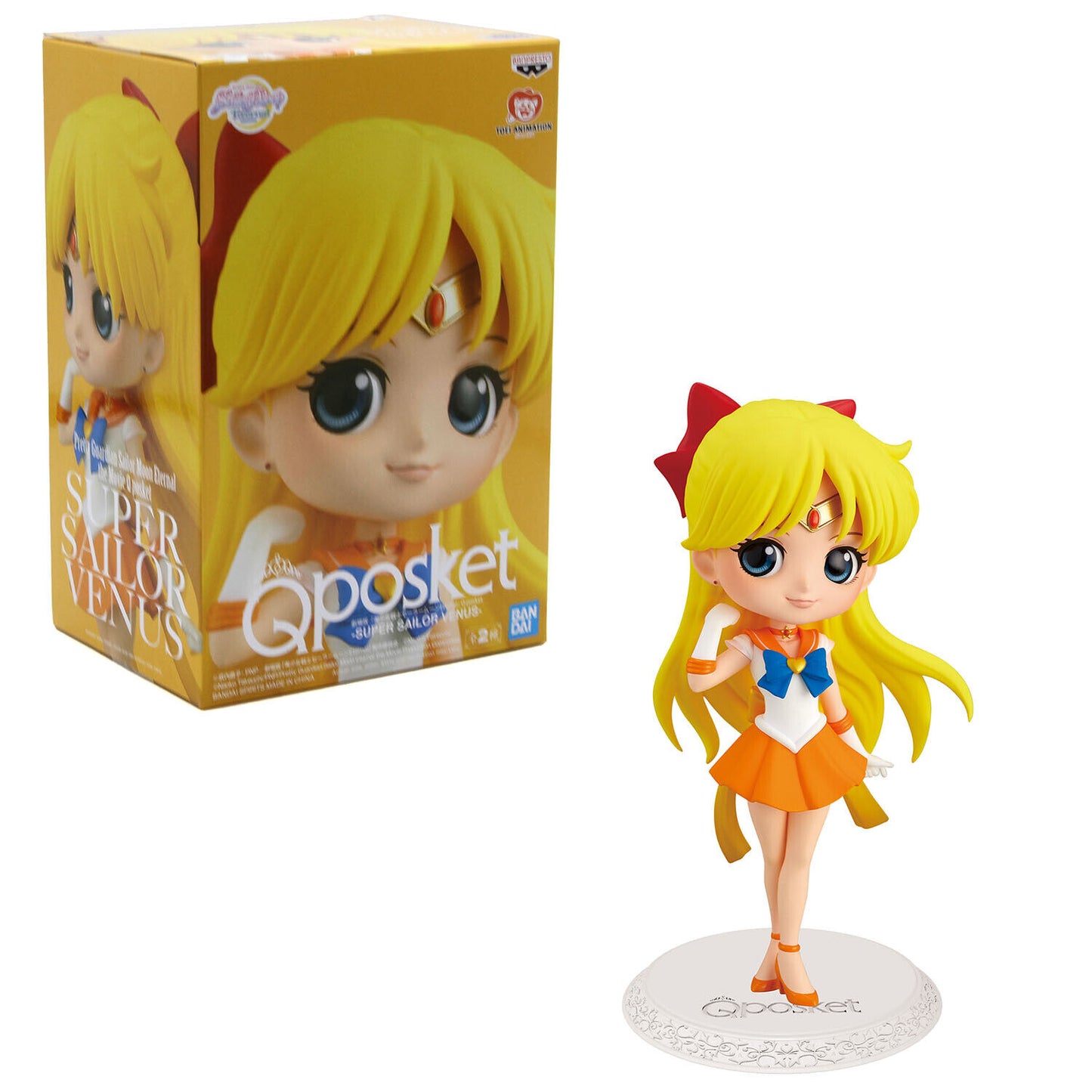 Sailor Moon Eternal Movie Super Sailor Venus Q Posket Figure