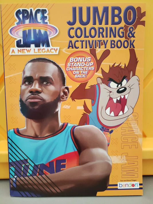 Space Jam Jumbo 96-Page Coloring and Activity Book