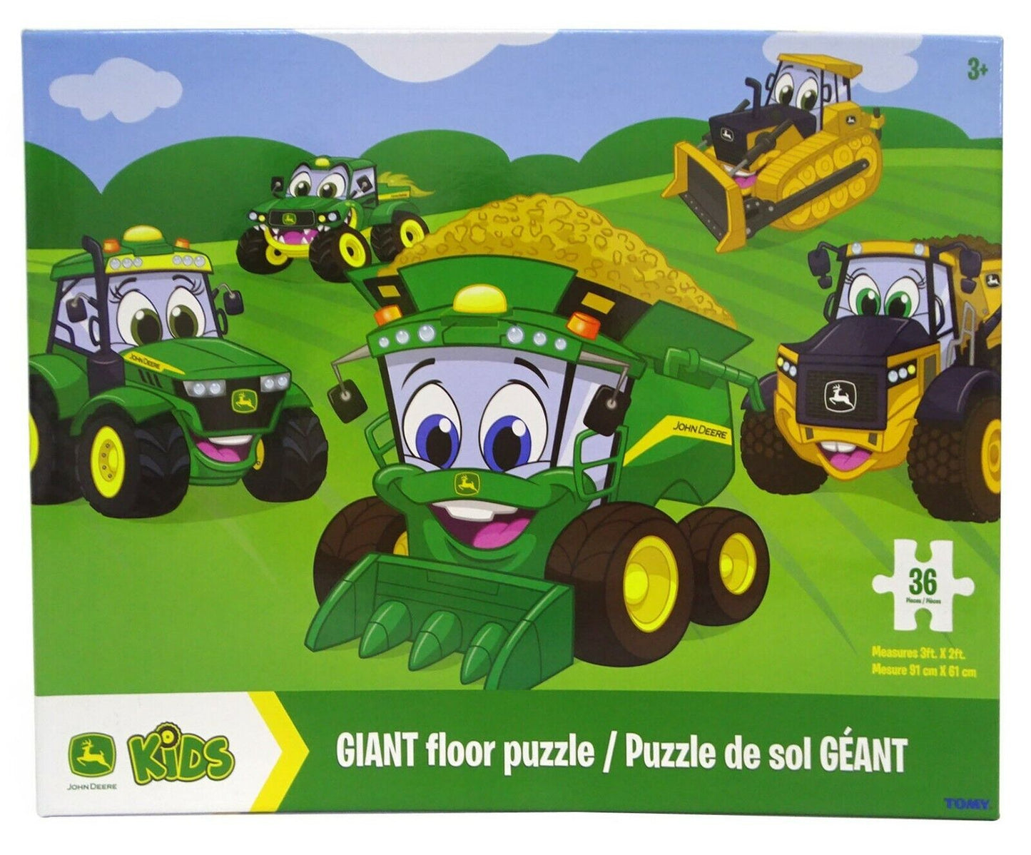 John Deere 36 piece giant floor puzzle