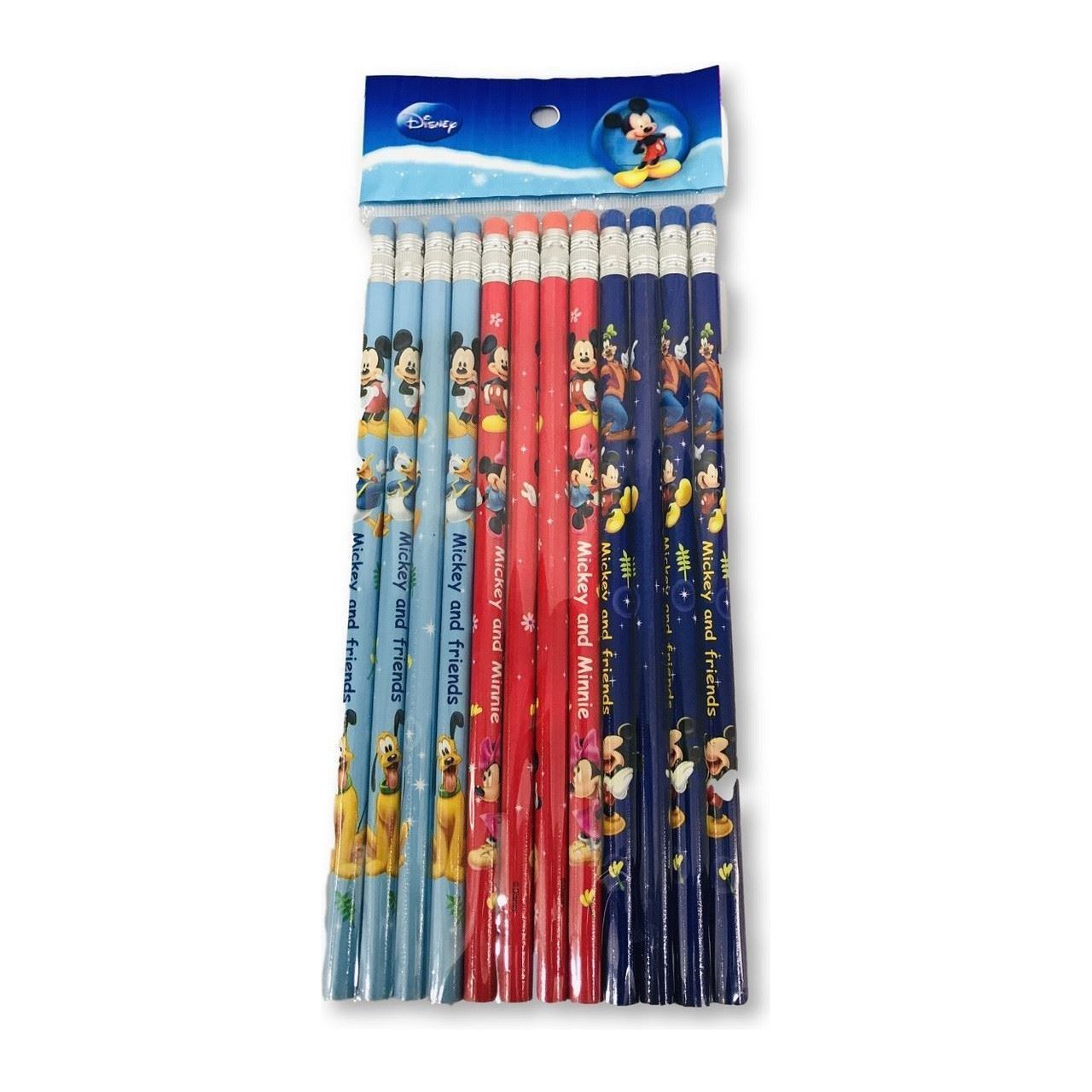 Pencils - Mickey Mouse - 12ct - Wooden - Mickey and Friends