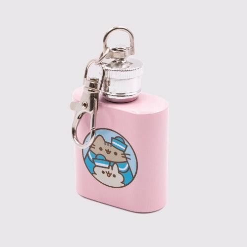 Pusheen Mini Keychain Flask