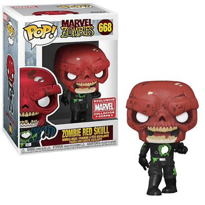 Zombie Red Skull Funko POP - Marvel Zombies - Marvel Collector Corp