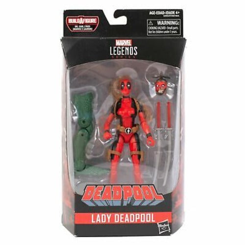 Megends Series Deadpool Lady Deadpool 6" Action Figure Build A Figure BAF arvel L