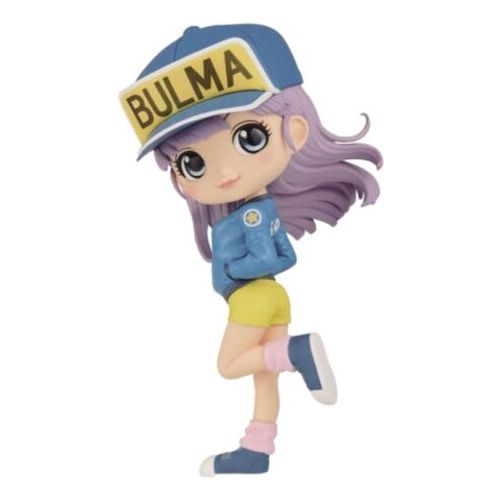 Dragon Ball Q posket Bulma Blue and Yellow Figure