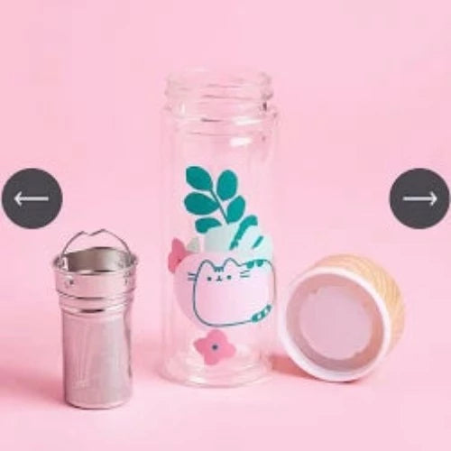 Pusheen Tea Infuser Bottle