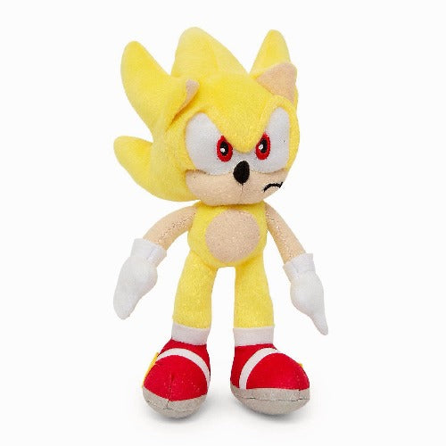 Sonic the Hedgehog 8in Plush Toy Clip -Super Sonic