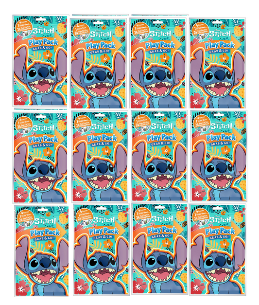 Stitch Grab and Go Play Pack Party Favors 12pc