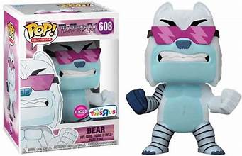 Funko Teen Titans Go! POP! Television Bear Exclusive Vinyl Figure #608 [Flocked]