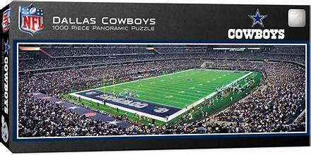 Dallas Cowboys NFL Stadium Panoramics End View 1,000pc Puzzle Set