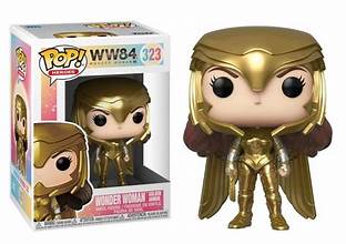 Wonder Woman Golden Armor Funko POP - WW84 - Heroes