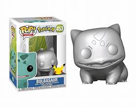 Bulbasaur Silver Funko POP - Pokemon - Games