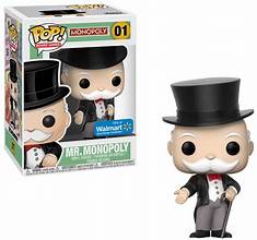 Funko Pop! Monopoly: Mr. Monopoly - Walmart Exclusive