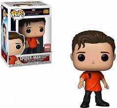 Spider-Man (Borrowed Jersey) Funko POP! #485 - Spider-Man Far From Home - Marvel Exclusive