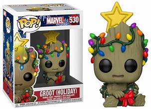 Funko POP! Marvel Holiday Groot Vinyl Bobble Head #530