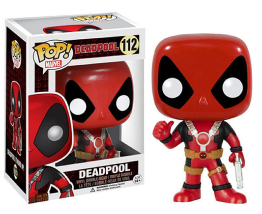 Funko Pop! Marvel Deadpool (Thumb Up) Vinyl Bobble Head Figure #112