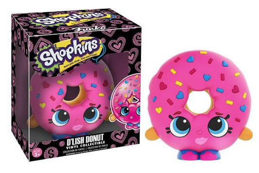 Funko Shopkins D'lish Donut Vinyl Collectible (Strawberry Frosting)