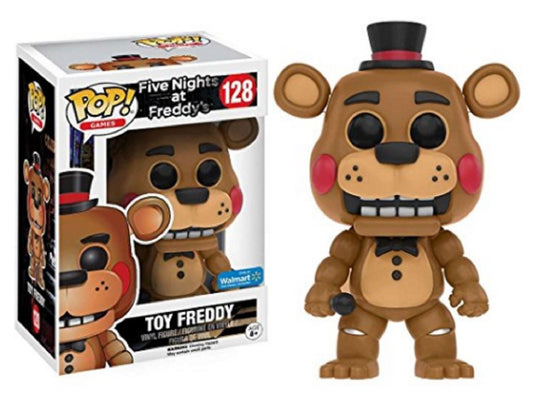 Funko Pop! Games Five Nights at Freddy's Toy Freddy Walmart Exclusive #128