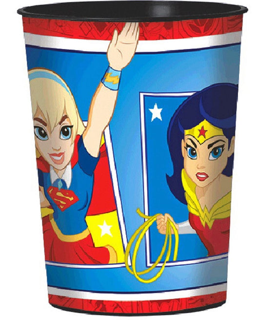 Favor Cup - Superhero Girls - 16oz - Plastic - 1ct