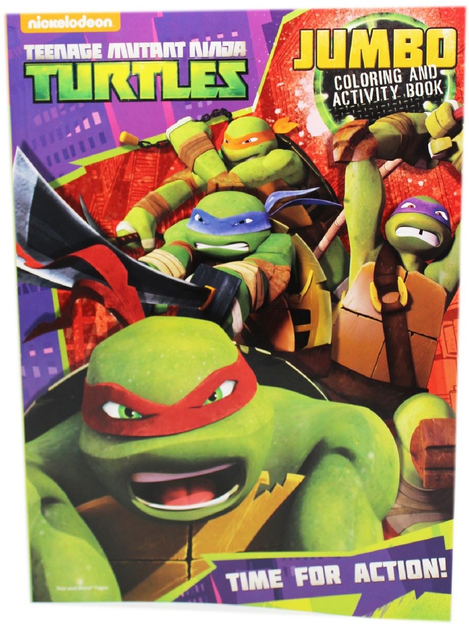 Coloring Book - Ninja Turtles - C & A 96p - Time for Action