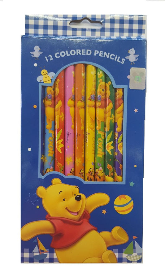 Colored Pencils - Winnie the Pooh - 12pc - Blue Box