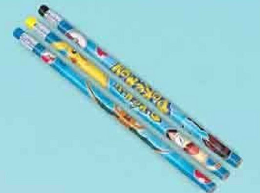 Pokemon Blue Wooden Pencils Pack of 12