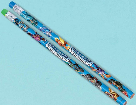 Skylanders Blue Wooden Pencils Pack of 12