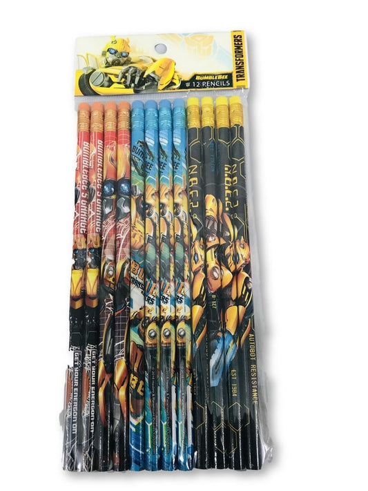 Pencils - Transformers - 12ct - Wooden - Bumblebee