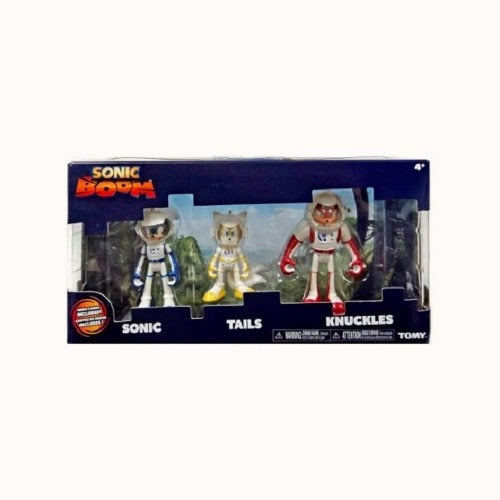 Action Figure Toy - Sonic Boom - Sonic - Tails - Knuckles - Spacesuit - Plastic - Partytoyz Inc