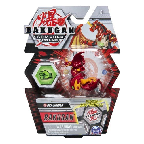 Bakugan 2-Inch Armored Alliance Collectible Figure Dragonoid (Pyrus Faction) - Partytoyz Inc