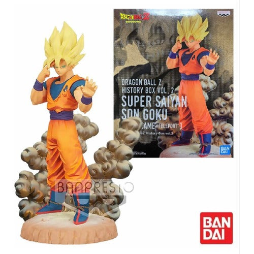 Banpresto - Dragon Ball Z - History Box vol.2 Super Saiyan Son Goku Figure - Partytoyz Inc