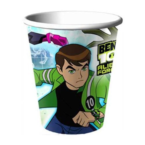 BEN 10 Alien Force 9 oz. Paper Cups (8 ct) - Partytoyz Inc