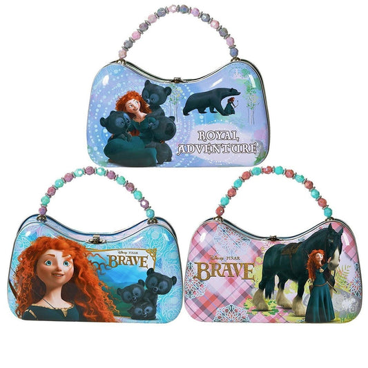 Brave Princess Merida Carry All Tin Scoop Purse with Beaded Handle (Randomly Cho - Partytoyz Inc