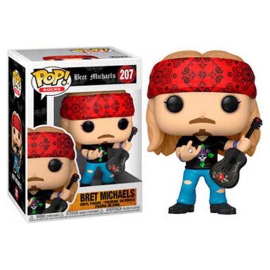 Bret Michaels Funko POP - Bret Michaels - Rocks - Partytoyz Inc